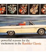 1965 Rambler American Motor Classic Car Advertisement Automobilia Vintag... - $41.13 CAD