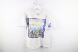 Vtg 90s Mens Large Spell Out Conservation International Earth Day T-Shirt USA - £55.18 GBP