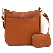 Kate Spade Rosie North South Swingpack Crossbody Warm Gingerbread Leathe... - $325.71