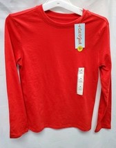 Boys' Long Sleeve T-Shirt - Cat & Jack Med 8/10  Red image 2