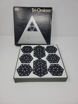 Vintage TRI-OMINOS Triangle Domino Board Game 4420 Pressman Complete - $9.46