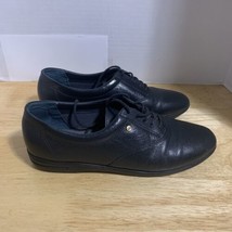 Easy Spirit Shoes Womens 8.5B 2A Motion Oxford Comfort Black Leather Lac... - $420.89 MXN