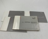 2012 Nissan Versa Sedan Owners Manual Handbook Set OEM C04B31049 - £32.35 GBP