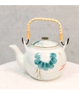Feng Shui Yin Yang Koi Fish Pair In Lily Pond Ceramic Tea Pot 38oz Teapo... - $35.60 CAD