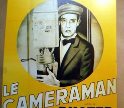 Le Cameraman BUSTER KEATON 1920&#39;s E-16 Postcard Paris France - unposted - $26.30