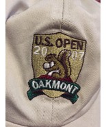 PGA tour hat U.S. Open 2007 Oakmont tan &quot;USGA Member&quot; adjustable embroid... - $7.43