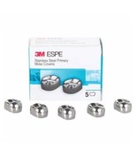 3M ESPE EUL7 Stainless Steel Upper Left 2nd Primary Molar Crowns 5/Bx - $34.30 CAD