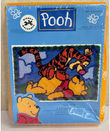 Winnie The Pooh Tigger Bouce 30x20&quot; Disney Latch Hook Craft Rug Kit - £23.62 GBP