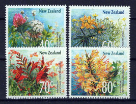 New Zealand 942-945 MNH Wildflowers Plants Flowers Nature ZAYIX 0424S0210 - £2.83 GBP