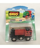 NEW Rare 2001 BRIO 33604  Red Engine Classic Wooden Railway Loco Sweden ... - $104.54 CAD