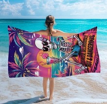 DIVORCED HOT DANGEROUS | LARGE BEACH TOWEL | Free Ship - $34.99