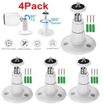 4Pcs Wall Mount Bracket For Ring Stick Up Cam Wired/Battery Hd Security ... - £20.82 GBP