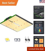 Energy Efficient LED Grow Light with Daisy Chain Capability for Indoor T... - $97.49