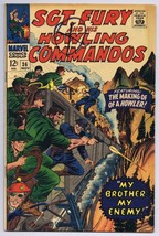 Sgt Fury and His Howling Commandos #36 ORIGINAL Vintage 1966 Marvel Comics - £11.73 GBP