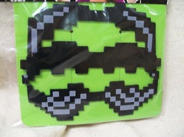 Pixel - 8 Mustache Set Cartoon 3 pc Animated Bit Computer Tech Wizard Vi... - $5.95