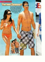 Zac Efron teen magazine pinup clipping shirtless on the beach Popstar Bop - £1.14 GBP