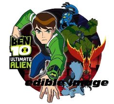 12 -Ben 10 Ultramatrix Edible Cupcake Toppers - £12.36 GBP