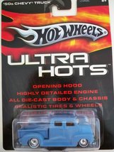 Hot Wheels Ultra Hots &#39;50s Chevy Truck (Blue), L0495 - £33.78 GBP
