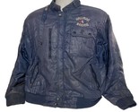 Vintage Hallman USA Racing Motocross Supercross Jacket Windbreaker Coat ... - $35.70
