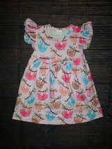 NWT Boutique Sloth Girls Sleeveless Pearl Dress - £10.76 GBP