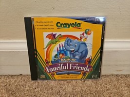 Crayola Fanciful Friends Magic 3D Coloring Book (CD-Rom, 1999) - £7.58 GBP
