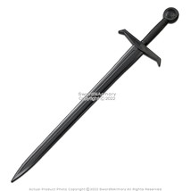 37” Polypropylene European Long Sword Practice Medieval Round Pommel - £34.87 GBP