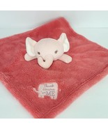 Thank Heaven Plush Lovey Elephant Hot Pink Girls Baby Security Blanket 1... - $405.80 MXN