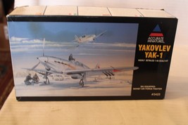 1/48 Scale Accurate Miniatures, Yakovlev Yak-1, Model Kit #3423 BN Open Box - $70.00