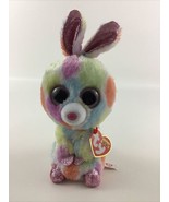 Ty Beanie Boos Bloomy Plush Bean Bag Stuffed Toy Bunny Rabbit Sparkle wi... - $21.59 CAD
