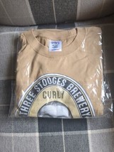 Shaka Three Stooges Brewery Curly IPA A Wise guys Porter Men&#39;s T-Shirt 5... - $29.95