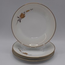 Noritake Windsor Rose Dinner China Salad Dish Plate 8-1/4&quot; Set of 4 - £59.90 GBP