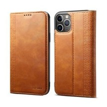 Leather Wallet Magnetic Flip BACK cover Case For Apple iPhone MODEL - £48.07 GBP