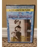 The Three Stooges - 6 Fun Flicks (DVD, 2007, Slim-case) Brand New - $145.39 MXN