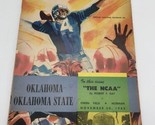 1963 Oklahoma State vs Oklahoma Vintage College Football Program 11/30/1... - £27.58 GBP