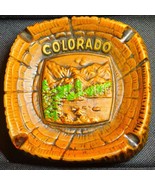Vintage handmade and hand-painted Colorado ashtray souvenir - $37.99 CAD