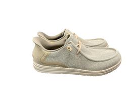 Skechers Men Slip-On 210959 Melson Coronado Khaki Relaxed Fit Vegan Size... - $49.50
