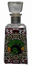 Limited Edition Essential 1800 Tequila Bottle Green Red White Design Empty - $39.19