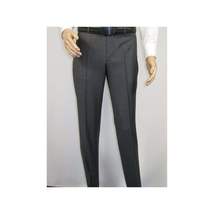 Men Suit BERLUSCONI Turkey 100% Italian Wool Super 180's 3pc Vested #Ber12 Gray image 9