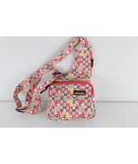 Vintage Kavu Distressed Spell Out Canvas Geometric Rainbow Crossbody Hik... - $49.45