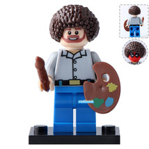 Bob Ross (Deadpool Head) Marvel Superheroes Lego Compatible Minifigure Bricks - £2.34 GBP