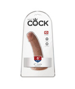 King Cock 6&quot; Cock Tan - $25.33