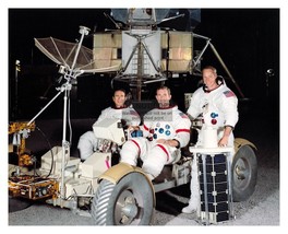 Apollo 15 Crew Lunar Landing Mission On Rover 8X10 Photo - £6.67 GBP