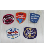 WIBC 60s, 70s,5 patch lot Women&#39;s International Bowling Congress League ... - £7.34 GBP