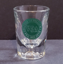 The College of William &amp; Mary  Souvenir 1 oz. Shot Glass Clear Green - £15.82 GBP