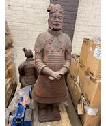 Vintage QIN SHI HUANG Chinese Terracotta WARRIOR GENERAL ... - $3,500.00