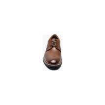 Men's Nunn Bush Centro Flex Plain Toe Oxford Dress Shoes Cognac 84982-221 image 3