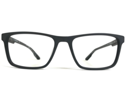 Columbia Eyeglasses Frames C8026 002 Black Rectangular Wood Grain 58-19-150 - £50.65 GBP