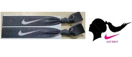 New NIKE Womens Girls Set Of 2 Hair Ties Bands Colors Design Set #19 - $6.00