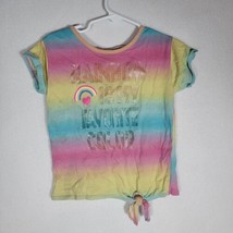 Girls Tshirt Size 5, Garanimals, Rainbow Is My Favorite Color, Muilti-co... - £2.35 GBP