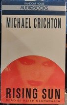 &quot;RISING SUN&quot; by Michael Crichton Cassette Audiobook NEW  - £9.42 GBP